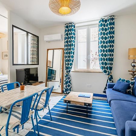 Studio Bleu 29M2, 120M Vieux-Port , Clim ,Wifi, Acces Autonome Avec Code Marsiglia Esterno foto