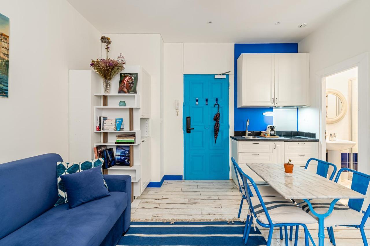 Studio Bleu 29M2, 120M Vieux-Port , Clim ,Wifi, Acces Autonome Avec Code Marsiglia Esterno foto