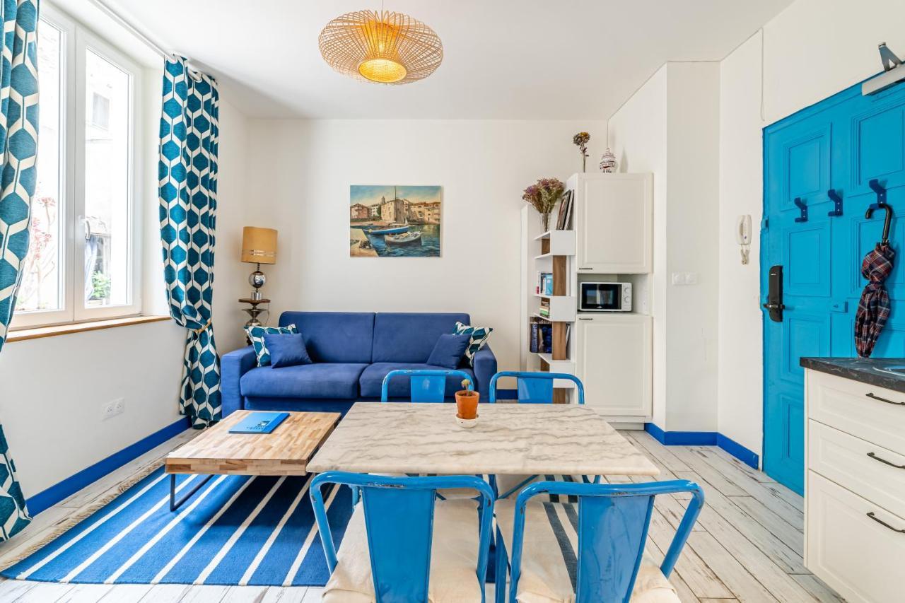 Studio Bleu 29M2, 120M Vieux-Port , Clim ,Wifi, Acces Autonome Avec Code Marsiglia Esterno foto